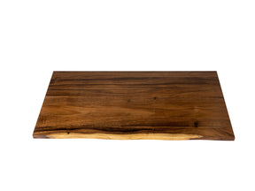 Walnut Desk Top - Table Top for Standing Desk, Live Edge Desk Top
