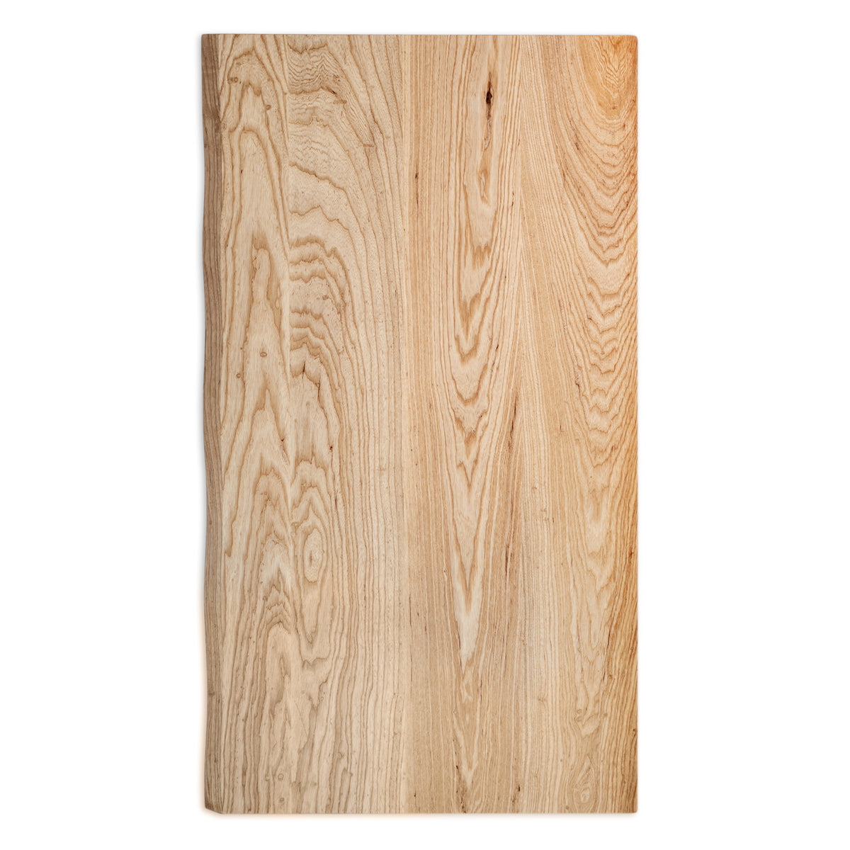 White oak wood table top - desktop replacement, live edge wood slab Tabletop | Modern Wood Style