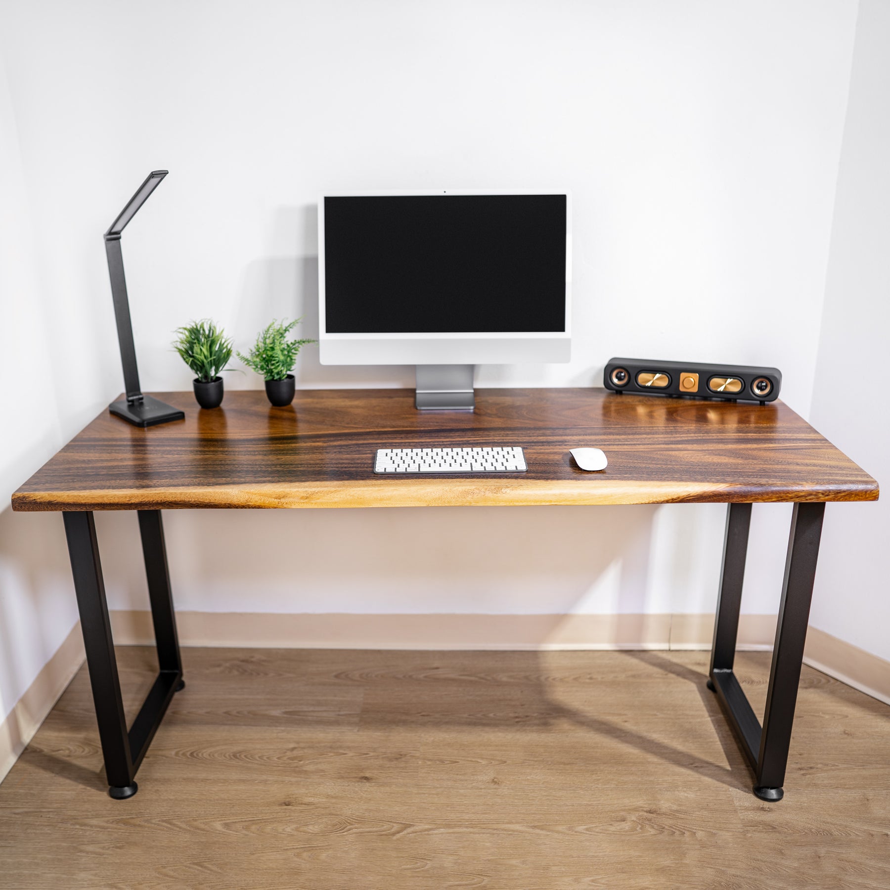 Wood Computer Desk with Drawers