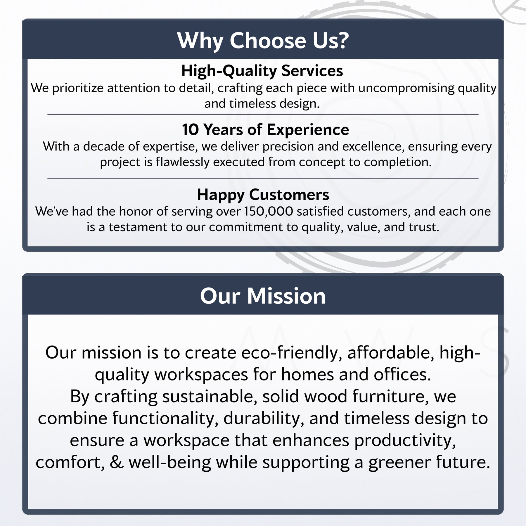 Computer Desk with Drawer - Live Edge White Oak Wood - Modern Wood Style