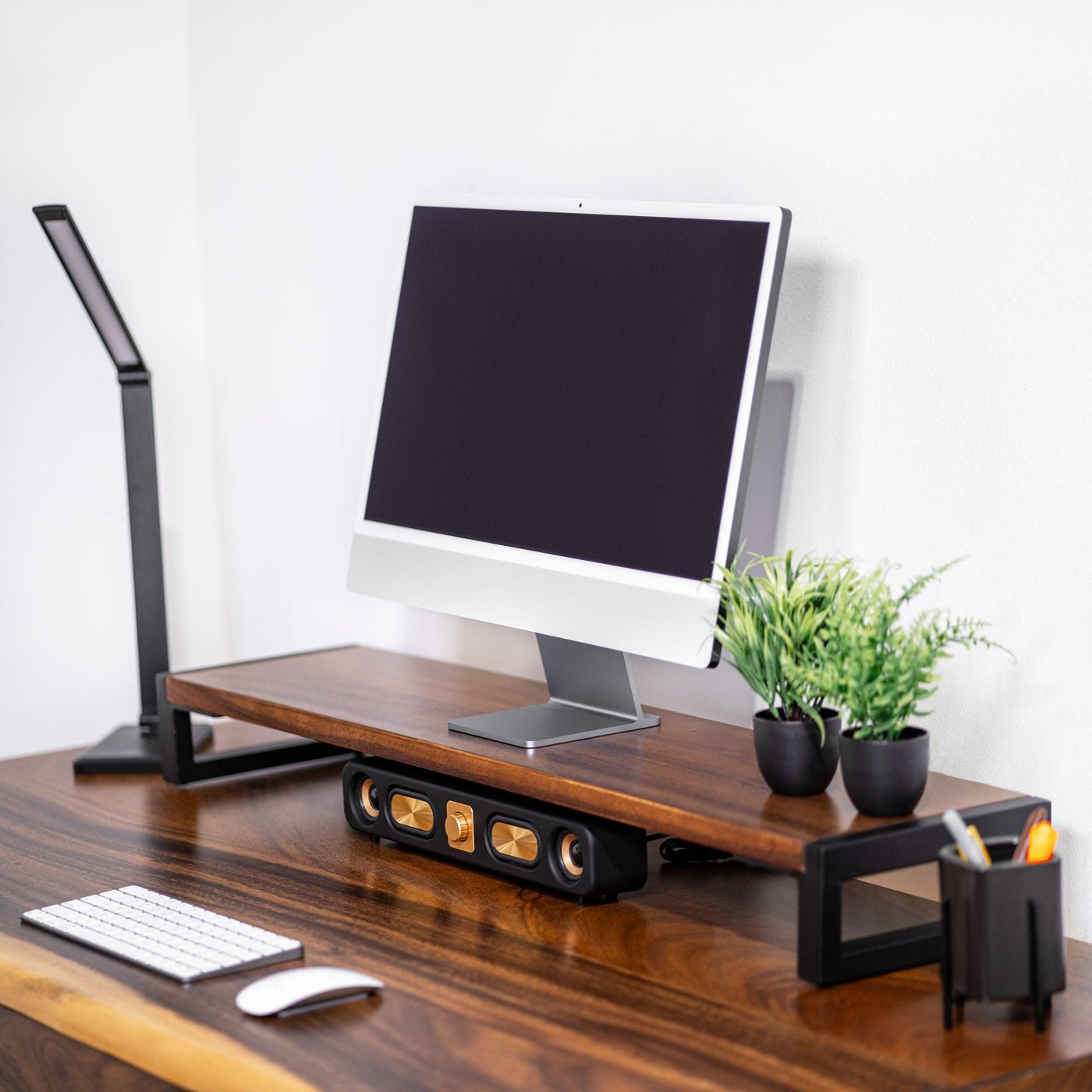 Walnut Wood Monitor Stand