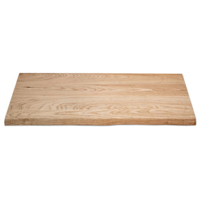 Wood Table Top - Desktop Replacement, Live Edge Wood Slab Tabletop - Modern Wood Style