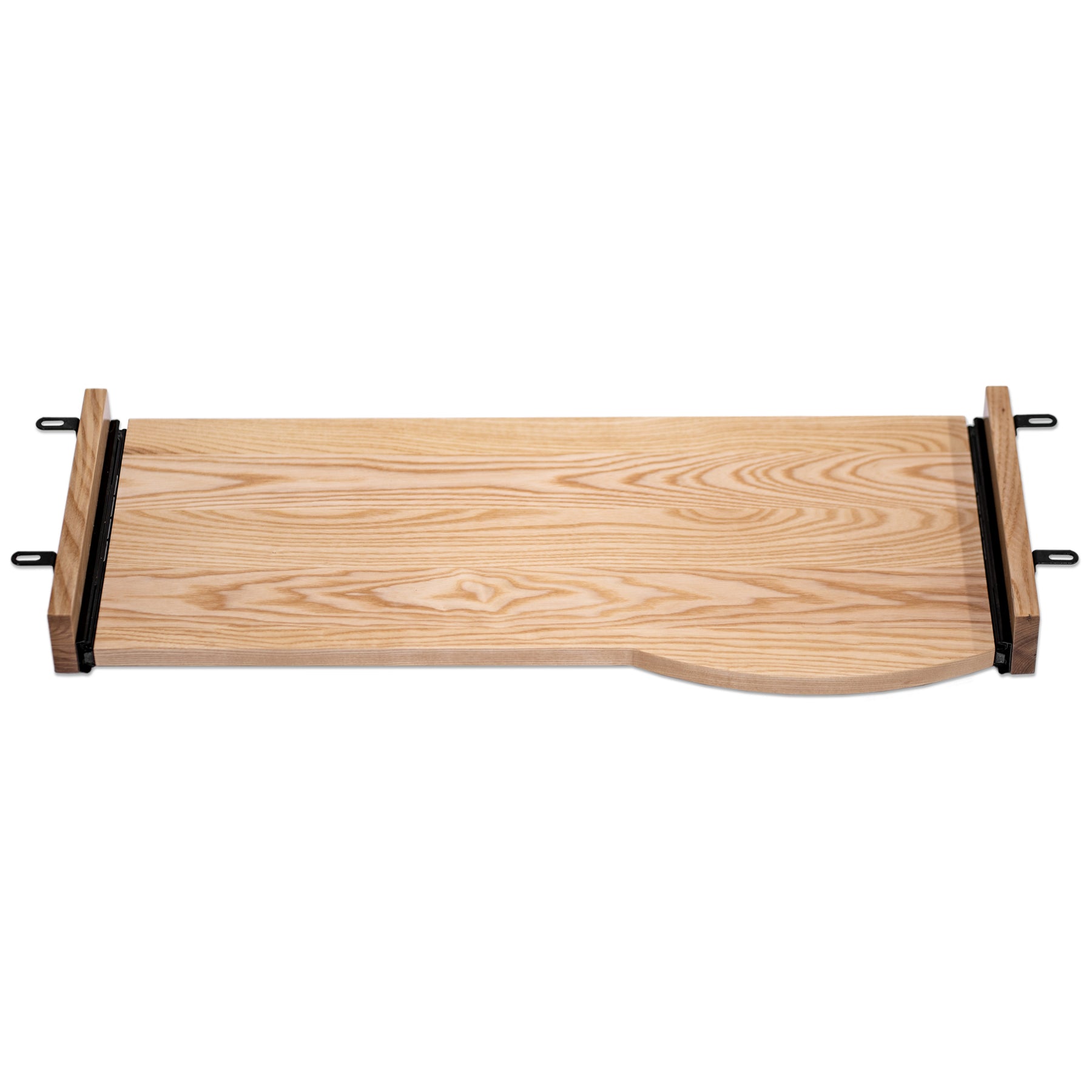 White Ash Wood Keyboard Tray | Modern Wood Style