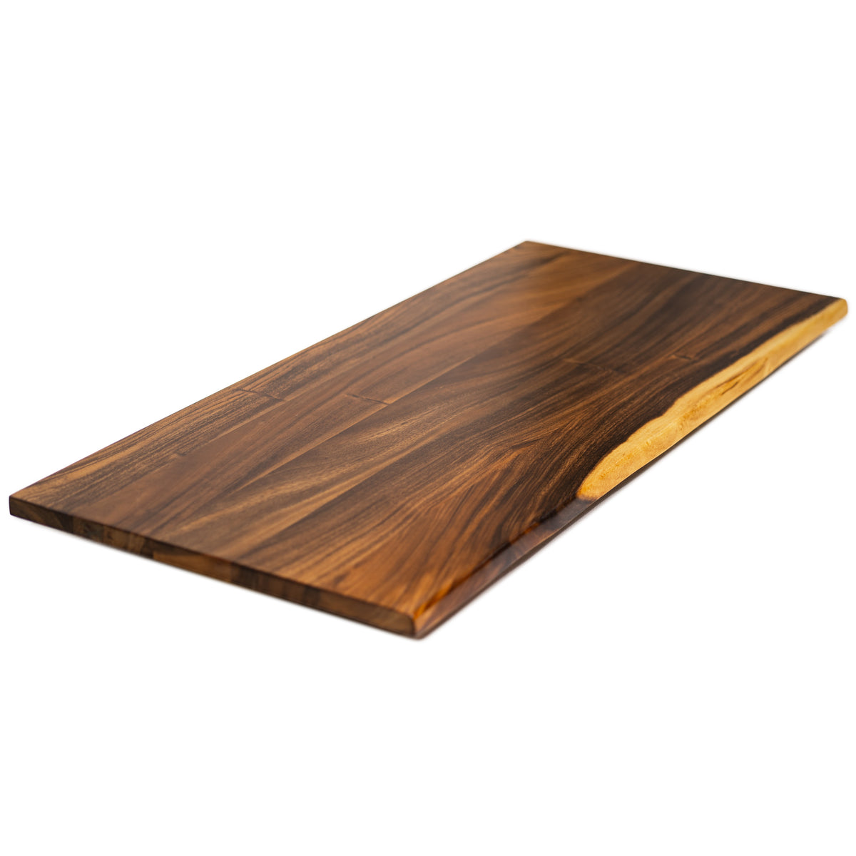 Walnut Table Top - Desktop, Standing Desk Top, Live Edge Tabletop | Modern Wood Style