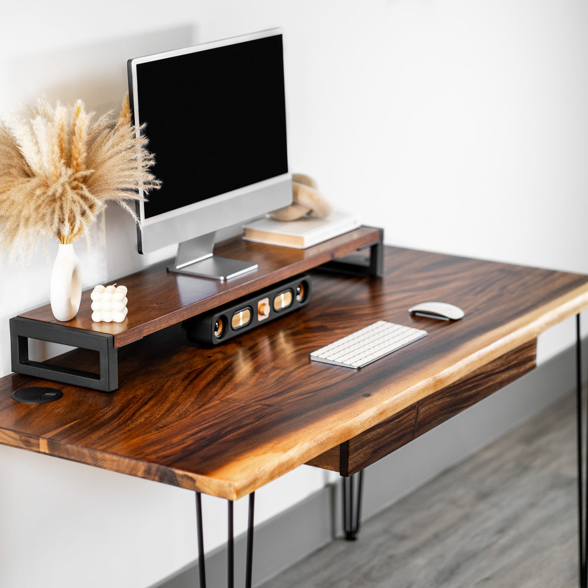 Desk - Live Edge Walnut Solid Wood