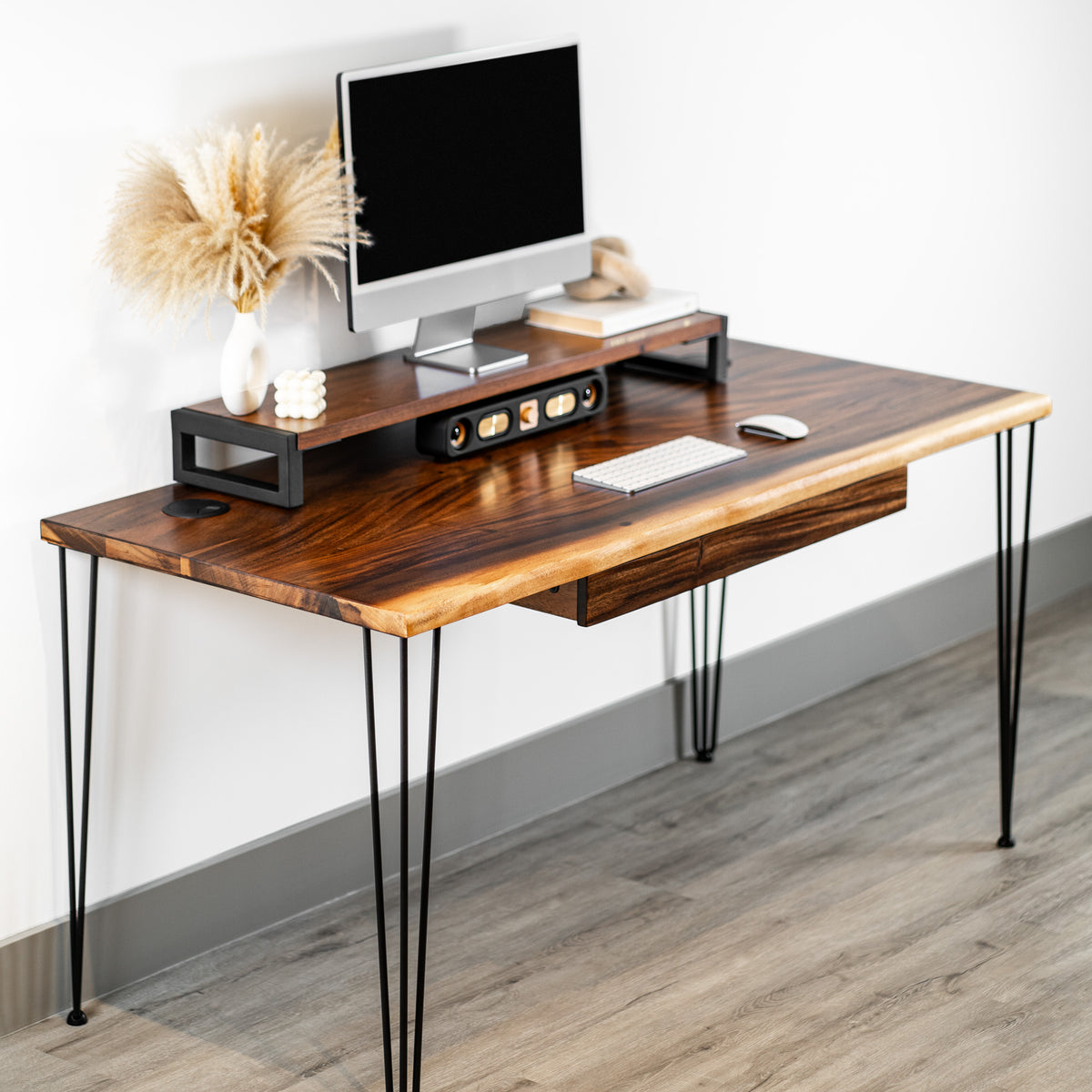 Desk - Live Edge Walnut Solid Wood
