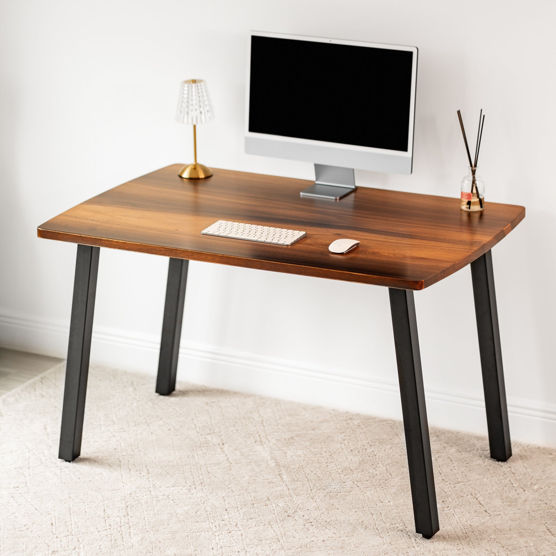 Computer Desk - Solid Walnut Wood