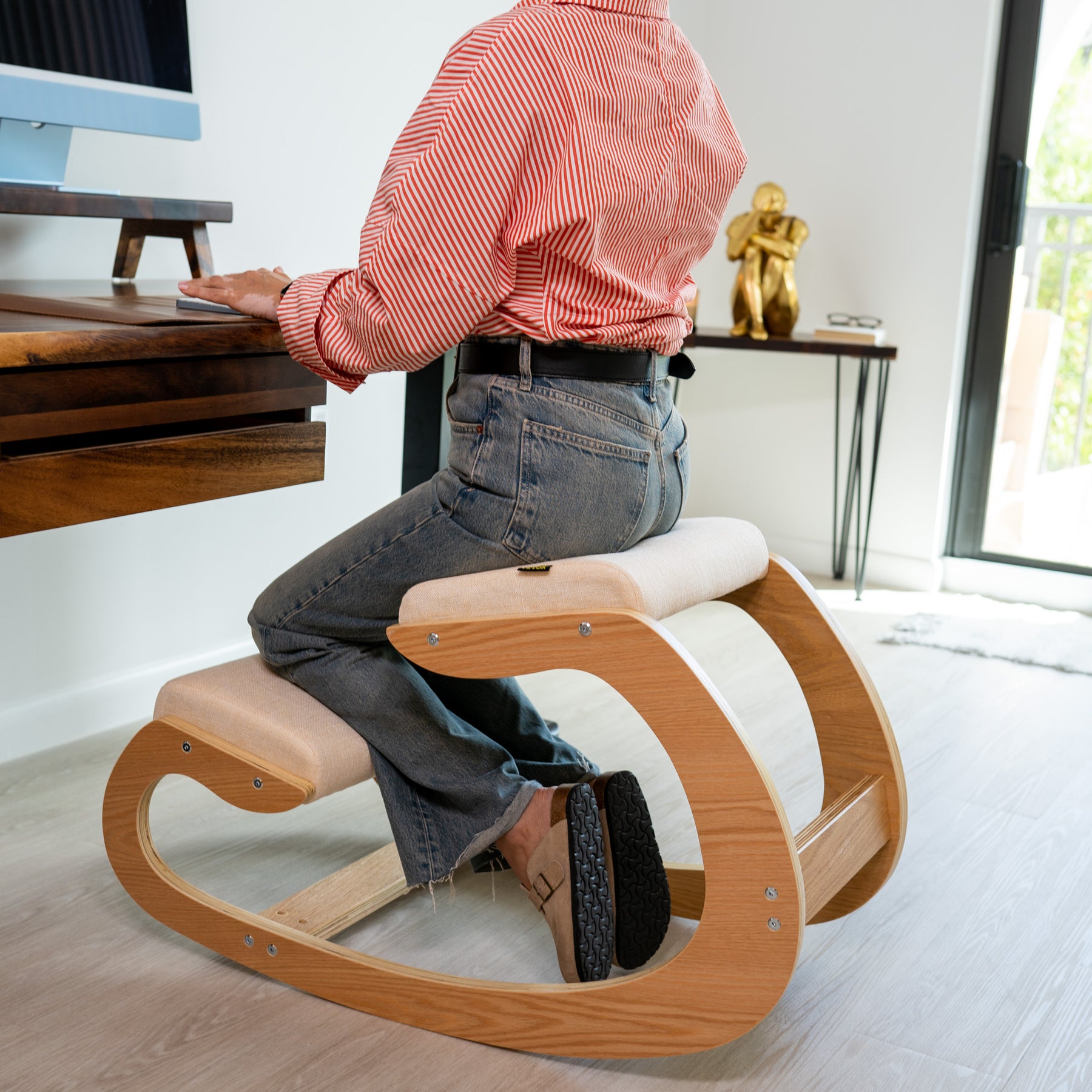 Adjustable Kneeling Posture Corrector Chair