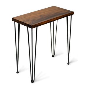 Walnut Side Table for Living Room | Modern Wood Style