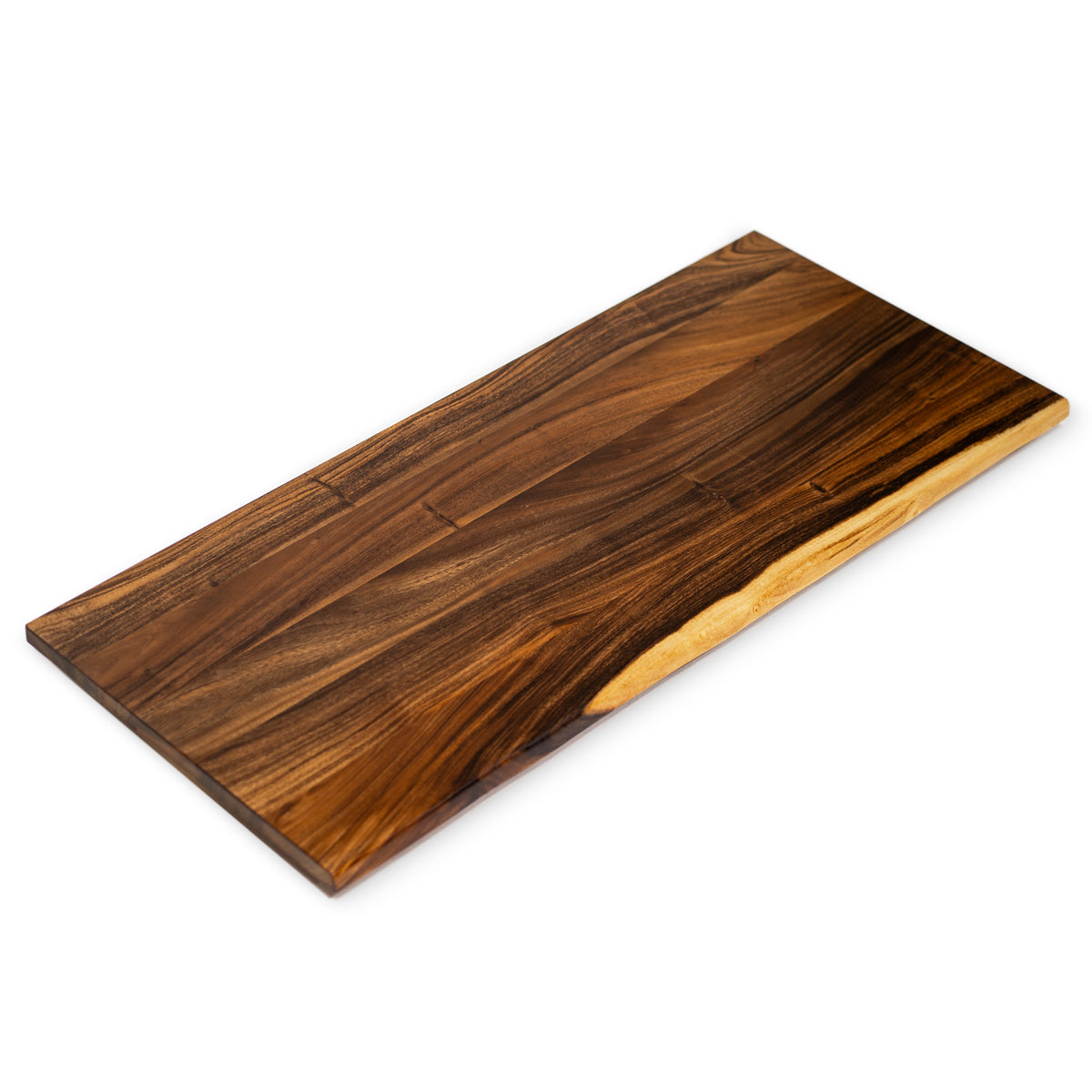 Walnut Table Top - Desktop, Standing Desk Top, Live Edge Tabletop | Modern Wood Style