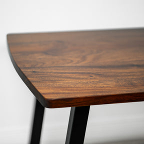 Walnut Dining Table for 4 - Solid Wood Table | Modern Wood Style