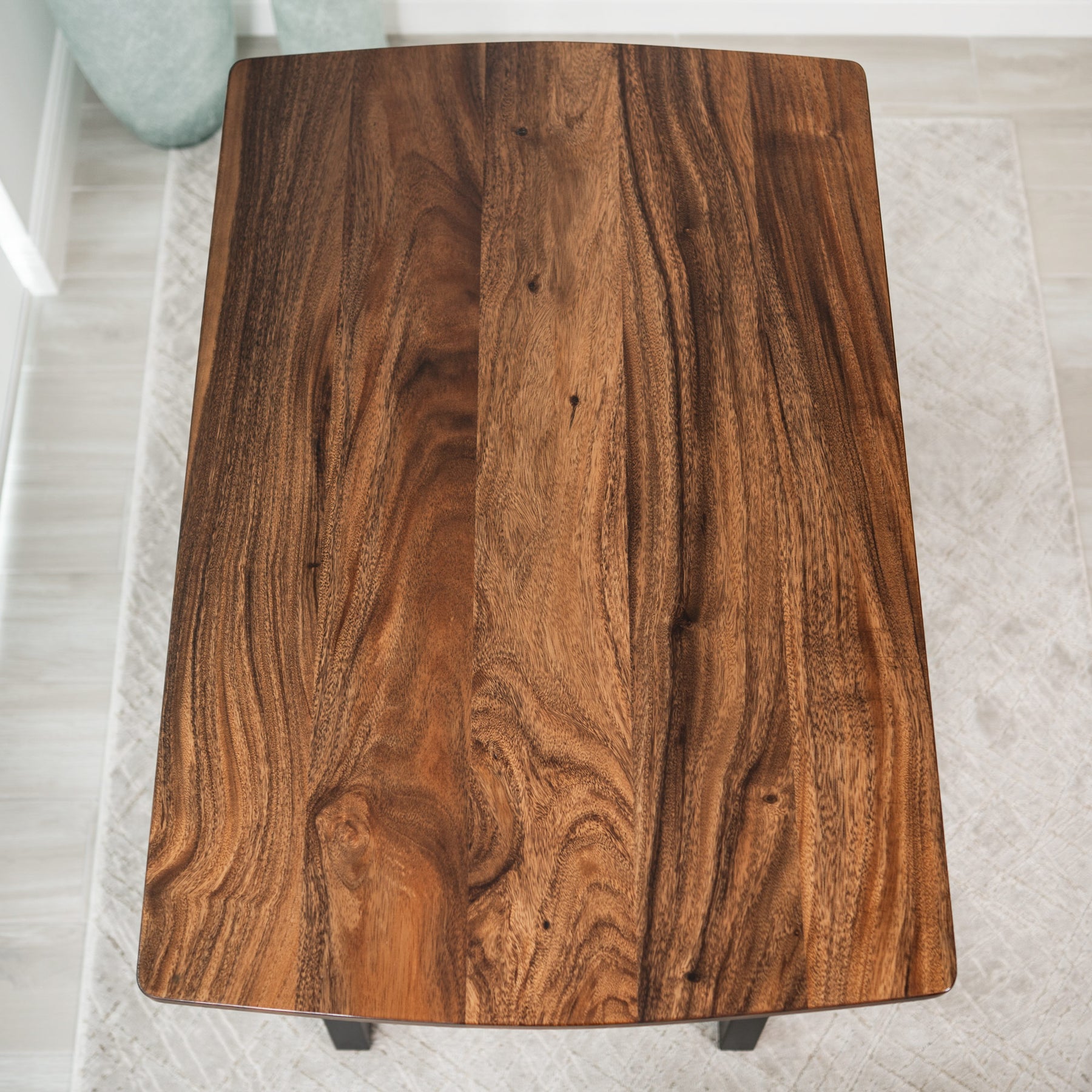 Walnut Dining Table for 4 - Solid Wood Table | Modern Wood Style