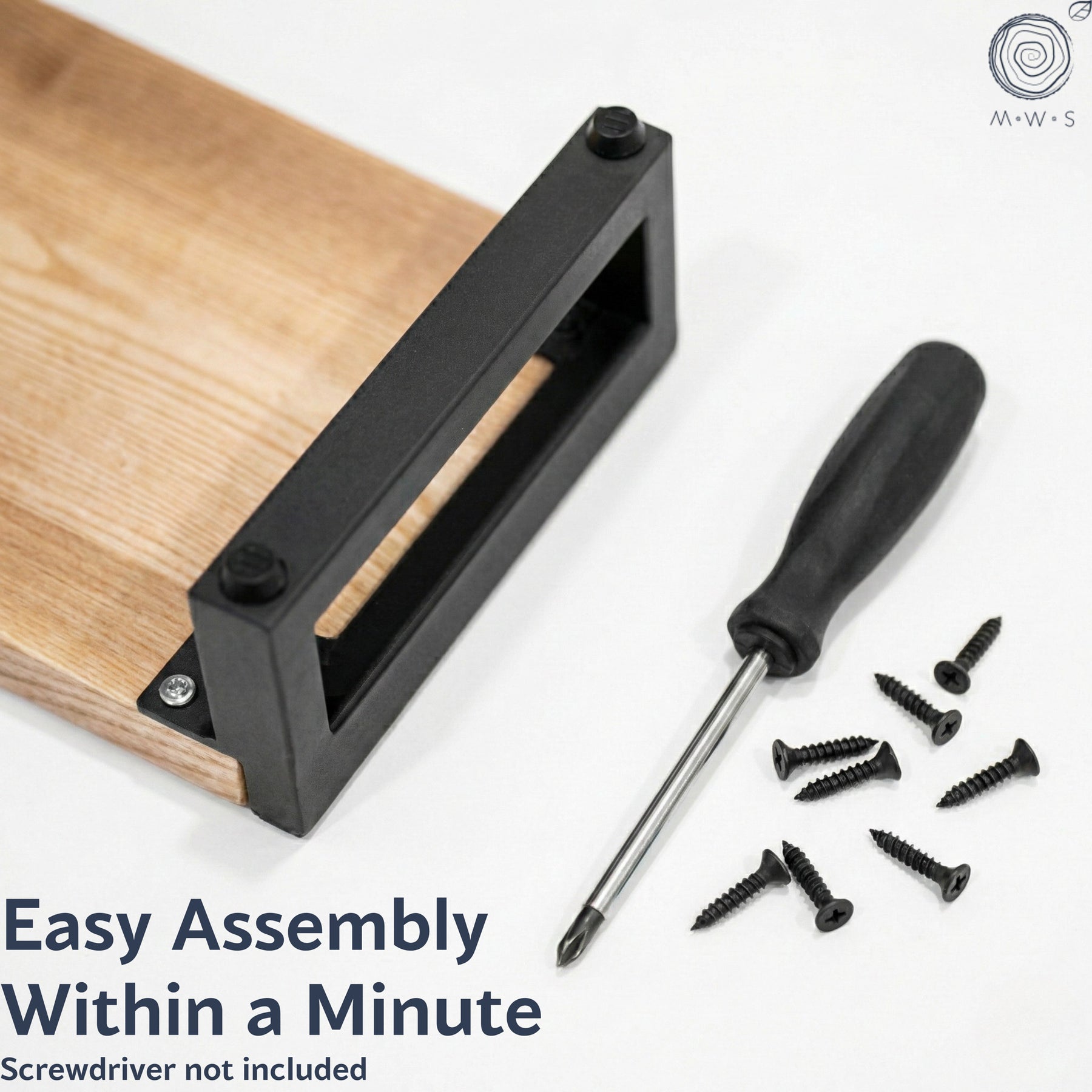 White Oak Monitor Stand | Modern Wood Style