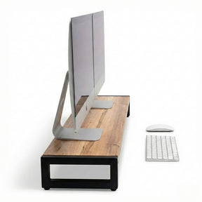 White Oak Monitor Stand | Modern Wood Style
