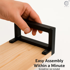 Ash Wood Monitor Stand - Modern Wood Style