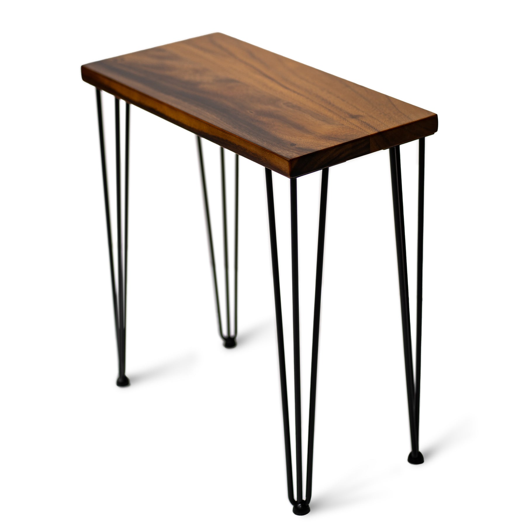 Walnut Side Table for Living Room | Modern Wood Style