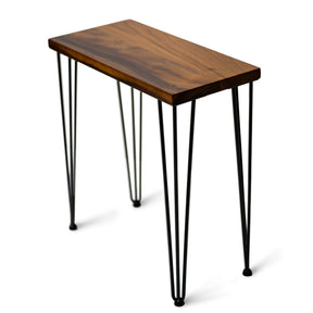 Walnut Side Table for Living Room | Modern Wood Style