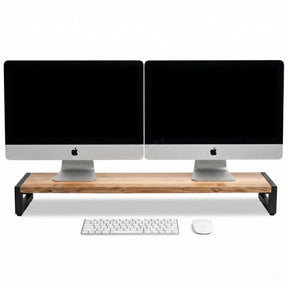 White Oak Monitor Stand | Modern Wood Style